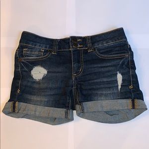 Mudd Dark Denim Shorts